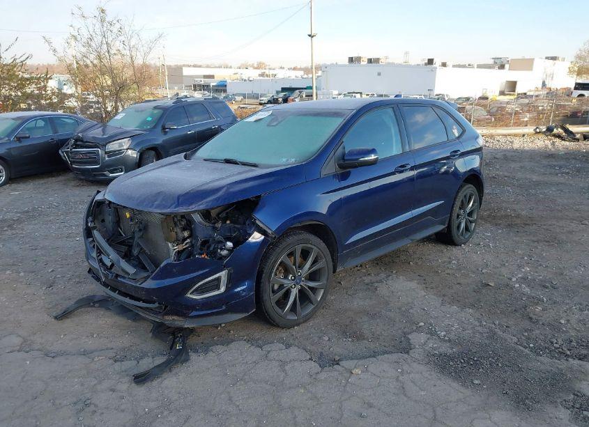 Photo 2 of 2016 Ford Edge SPORT (VIN 2FMPK4AP7GBB29529)