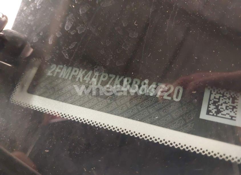 Photo 9 of 2019 Ford Edge ST (VIN 2FMPK4AP7KBB84720)