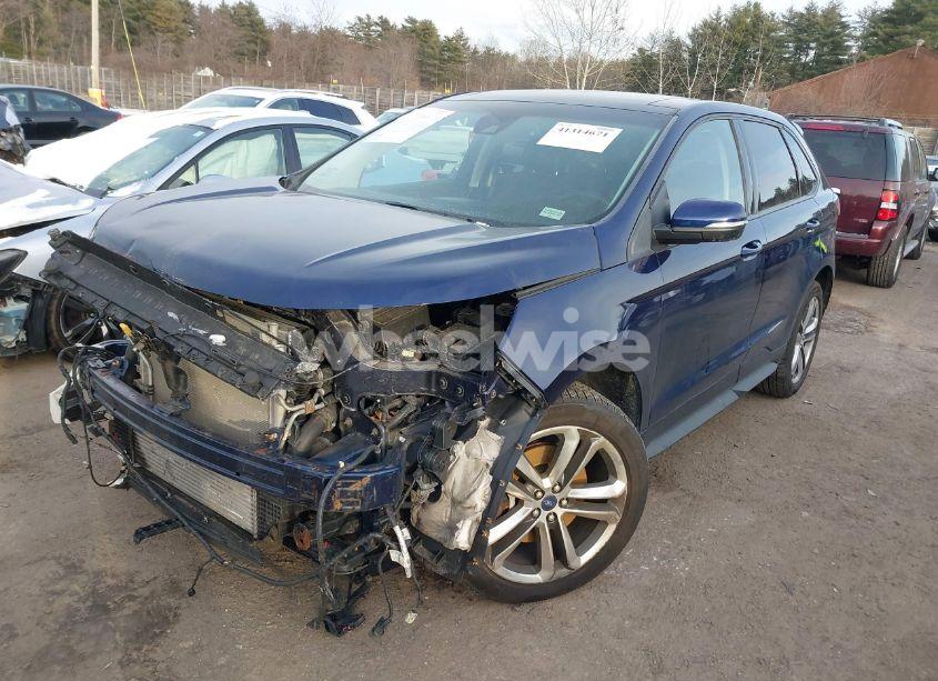 Photo 2 of 2016 Ford Edge SPORT (VIN 2FMPK4AP8GBB75970)