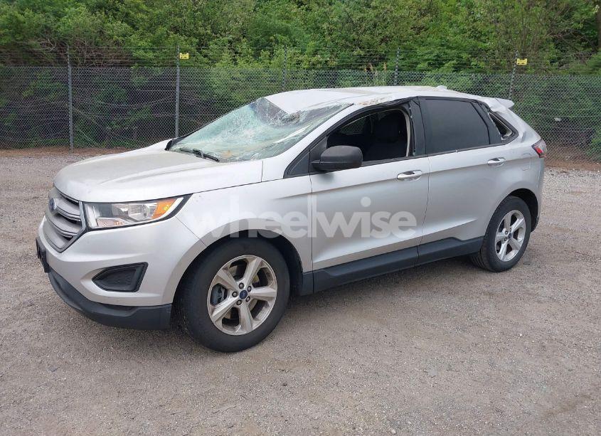 Photo 2 of 2016 Ford Edge SE (VIN 2FMPK4G93GBB61130)