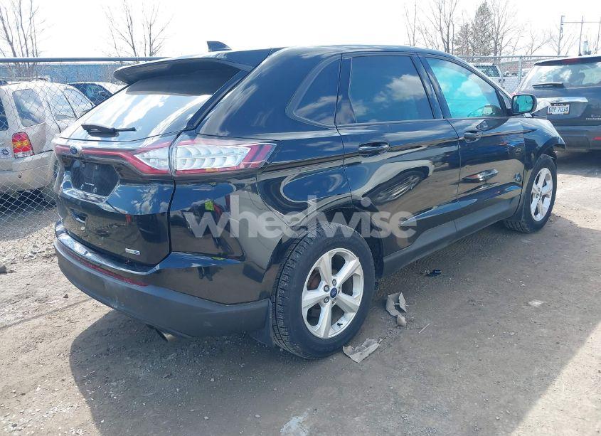 Photo 4 of 2016 Ford Edge SE (VIN 2FMPK4G93GBB71527)