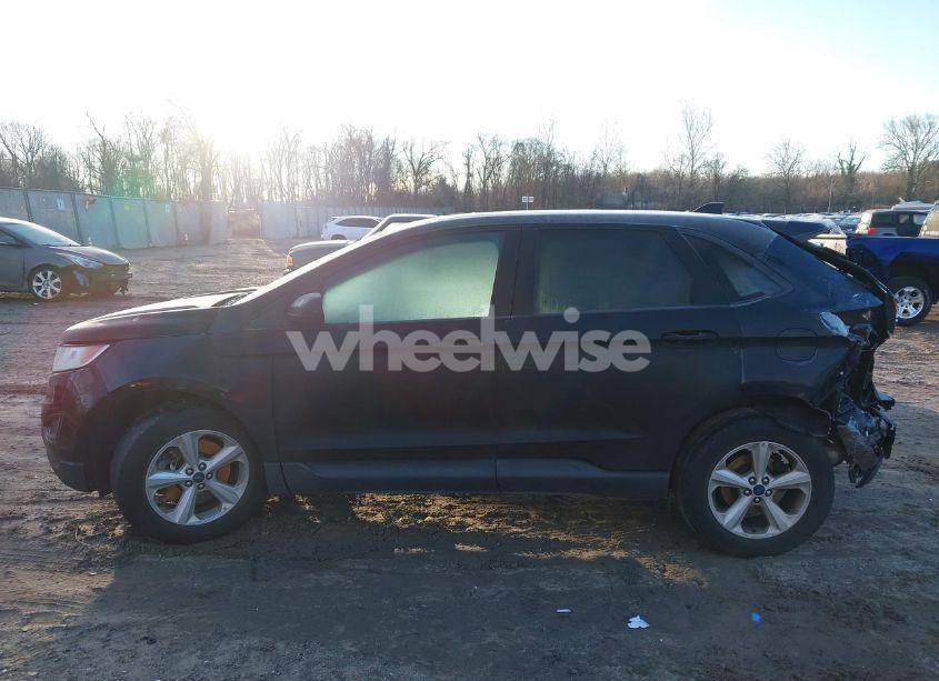 Photo 13 of 2016 Ford Edge SE (VIN 2FMPK4G93GBB76033)