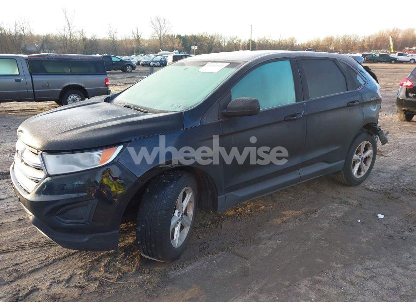 Photo 2 of 2016 Ford Edge SE (VIN 2FMPK4G93GBB76033)