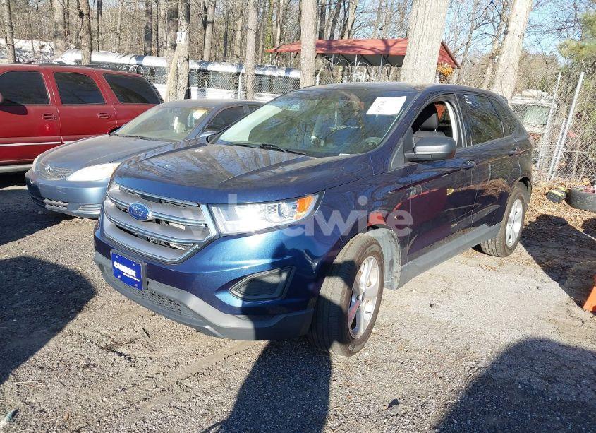 Photo 2 of 2017 Ford Edge SE (VIN 2FMPK4G94HBB01729)