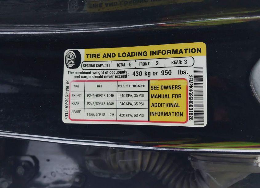 Photo 9 of 2017 Ford Edge SE (VIN 2FMPK4G96HBB01828)