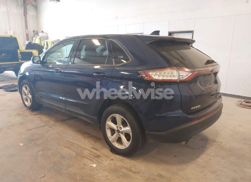 Photo 3 of 2016 Ford Edge SE (VIN 2FMPK4G97GBC51462)