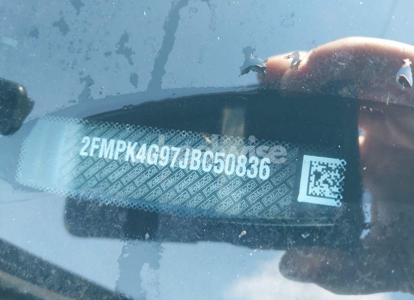 Photo 9 of 2018 Ford Edge SE (VIN 2FMPK4G97JBC50836)