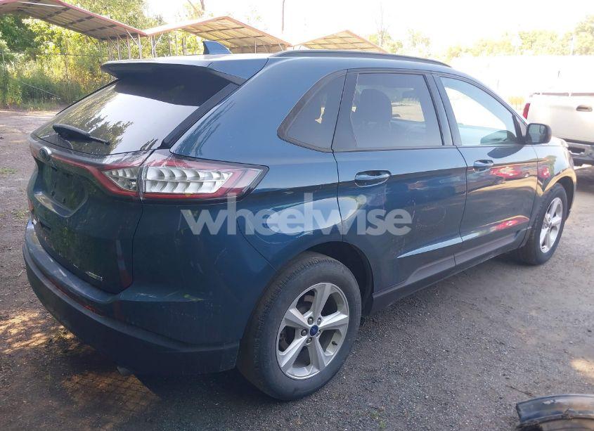 Photo 4 of 2016 Ford Edge SE (VIN 2FMPK4G98GBB77386)