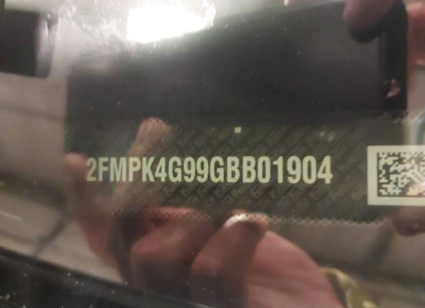 Photo 9 of 2016 Ford Edge SE (VIN 2FMPK4G99GBB01904)