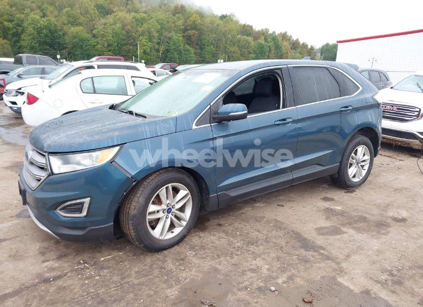 Photo 2 of 2016 Ford Edge SEL (VIN 2FMPK4J80GBB61490)