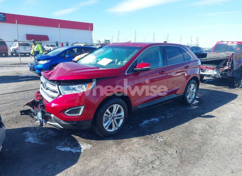 Photo 2 of 2016 Ford Edge SEL (VIN 2FMPK4J81GBC17517)