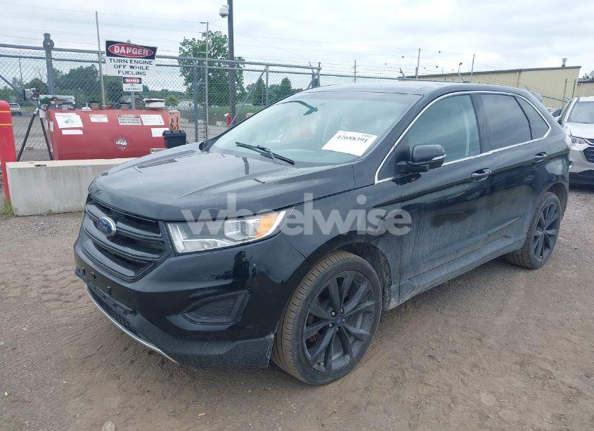 Photo 2 of 2018 Ford Edge SEL (VIN 2FMPK4J81JBB90763)
