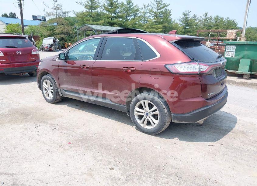 Photo 3 of 2016 Ford Edge SEL (VIN 2FMPK4J82GBB00481)