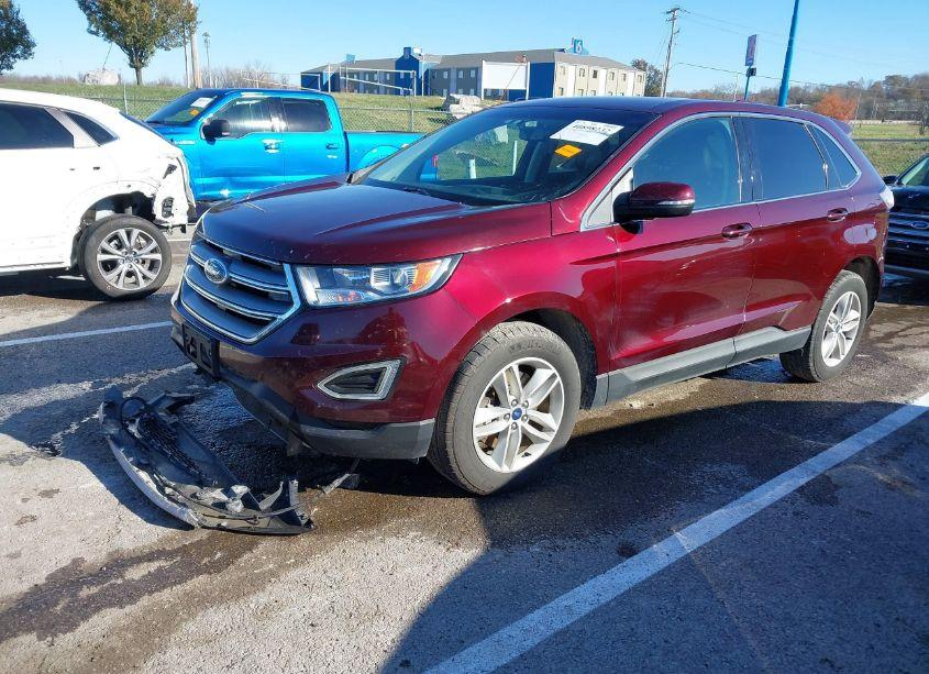 Photo 2 of 2018 Ford Edge SEL (VIN 2FMPK4J82JBB49509)