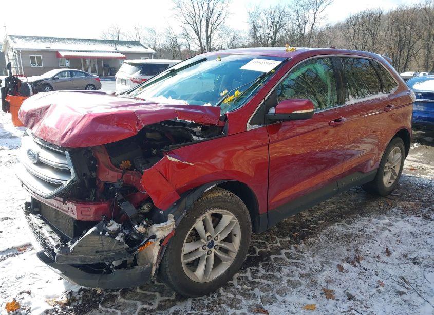 Photo 2 of 2018 Ford Edge SEL (VIN 2FMPK4J82JBB50630)