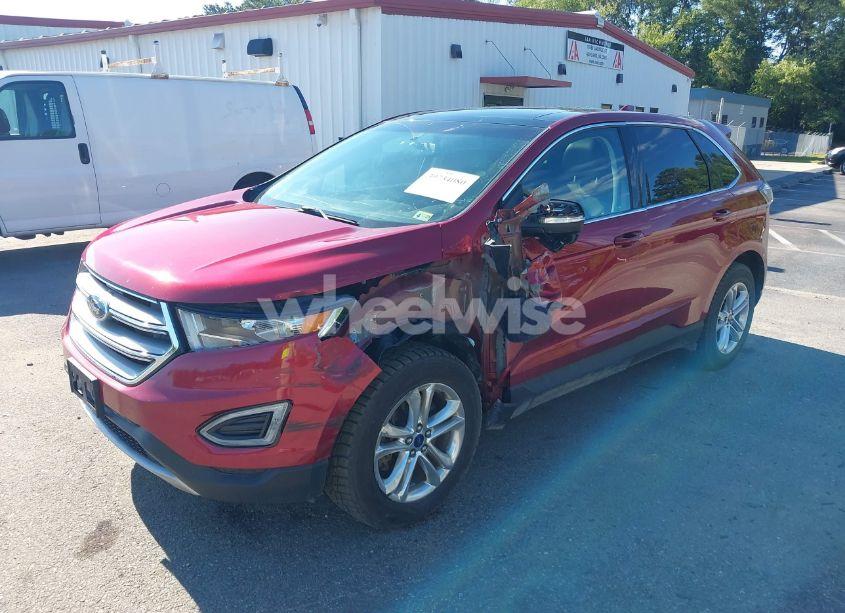 Photo 2 of 2016 Ford Edge SEL (VIN 2FMPK4J83GBB68191)