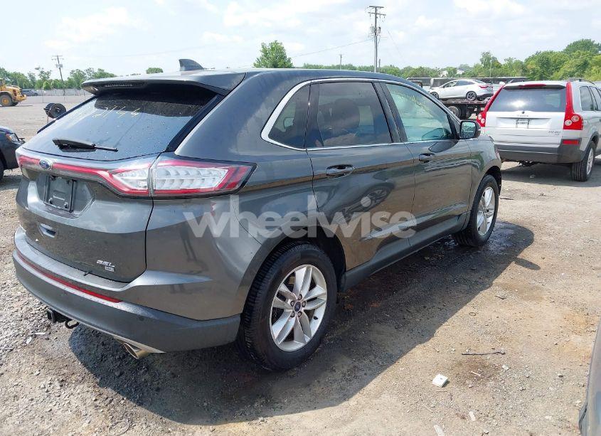 Photo 4 of 2017 Ford Edge SEL (VIN 2FMPK4J83HBB09160)