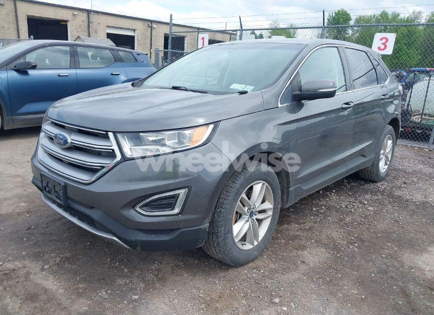 Photo 2 of 2018 Ford Edge SEL (VIN 2FMPK4J83JBC45715)