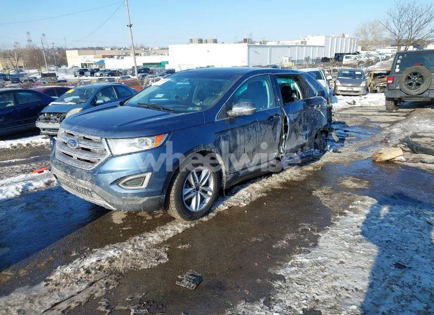 Photo 2 of 2018 Ford Edge SEL (VIN 2FMPK4J84JBC57579)