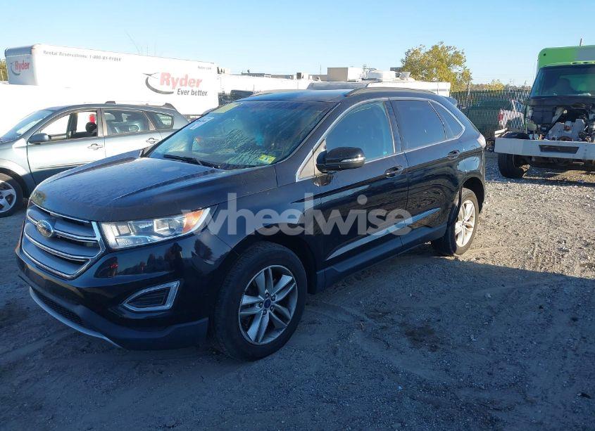 Photo 2 of 2016 Ford Edge SEL (VIN 2FMPK4J85GBB47343)