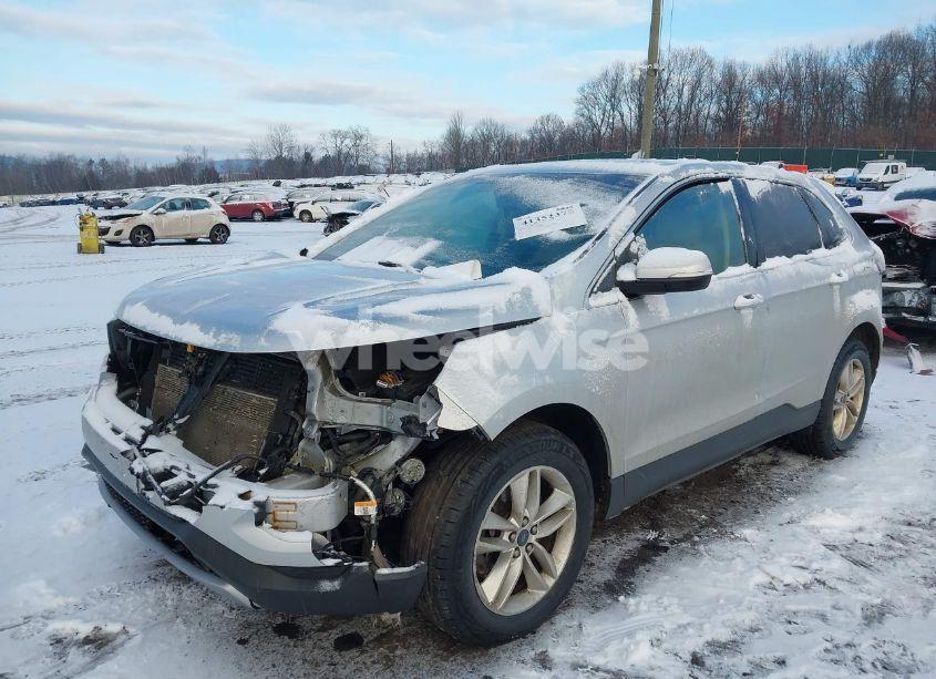 Photo 2 of 2017 Ford Edge SEL (VIN 2FMPK4J85HBC04917)