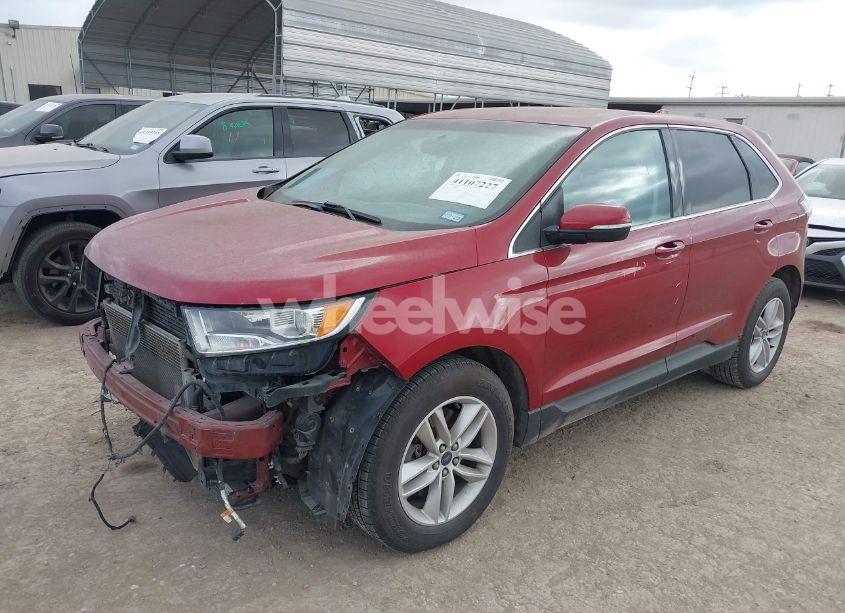 Photo 2 of 2017 Ford Edge SEL (VIN 2FMPK4J86HBC04764)