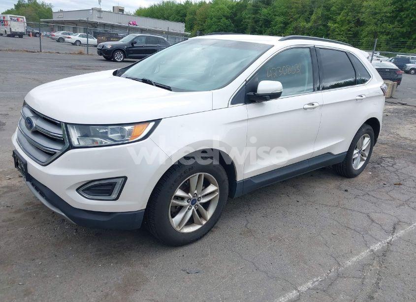 Photo 2 of 2017 Ford Edge SEL (VIN 2FMPK4J87HBB18475)