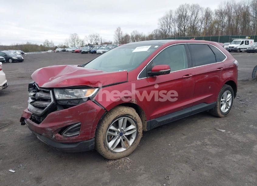 Photo 2 of 2016 Ford Edge SEL (VIN 2FMPK4J88GBB25448)