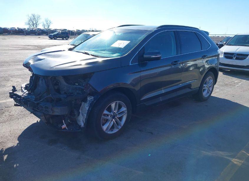 Photo 2 of 2017 Ford Edge SEL (VIN 2FMPK4J89HBB27324)