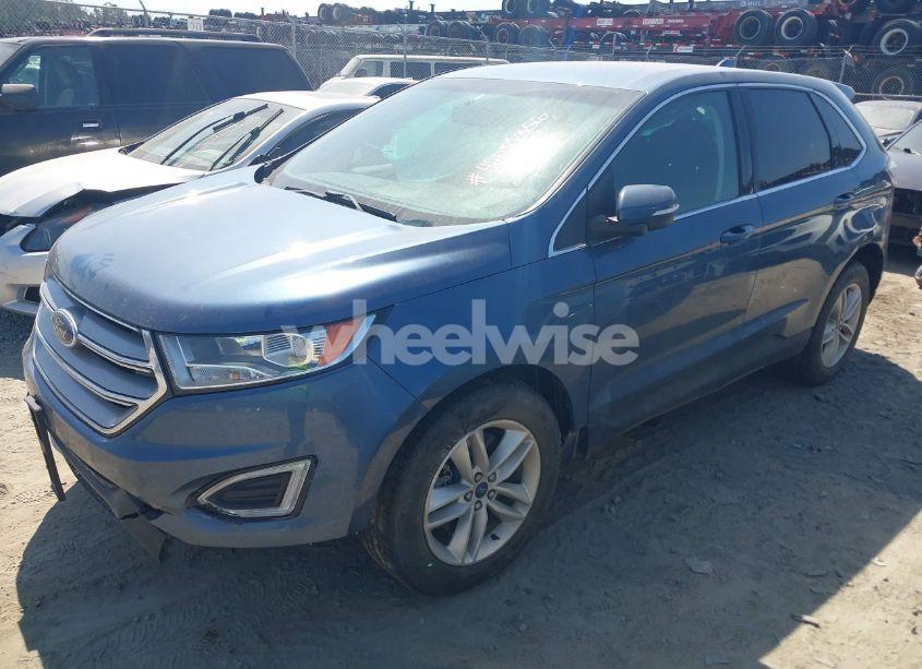 Photo 2 of 2018 Ford Edge SEL (VIN 2FMPK4J89JBB52374)