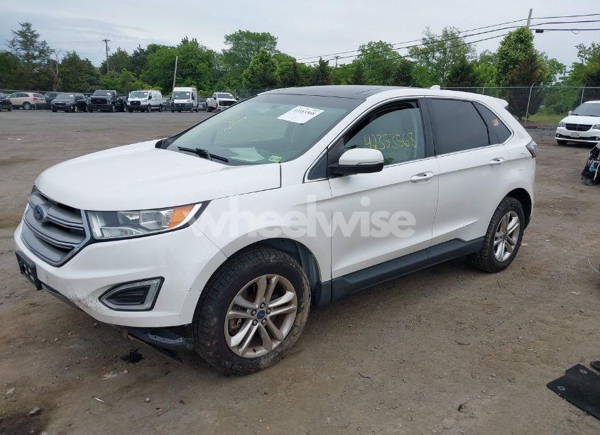 Photo 2 of 2016 Ford Edge SEL (VIN 2FMPK4J8XGBB09770)