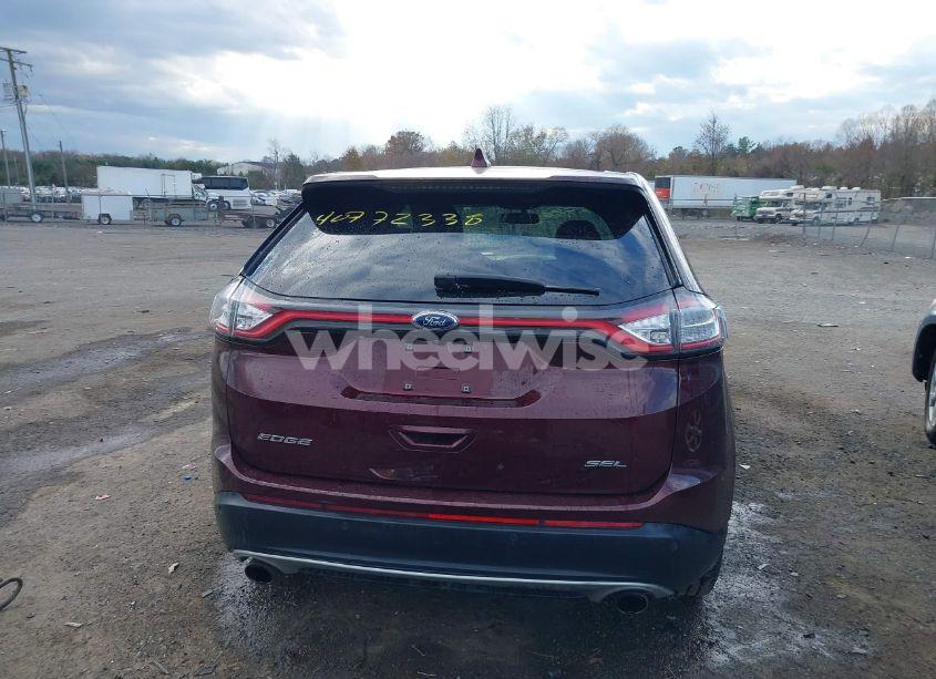 Photo 17 of 2017 Ford Edge SEL (VIN 2FMPK4J90HBB42285)