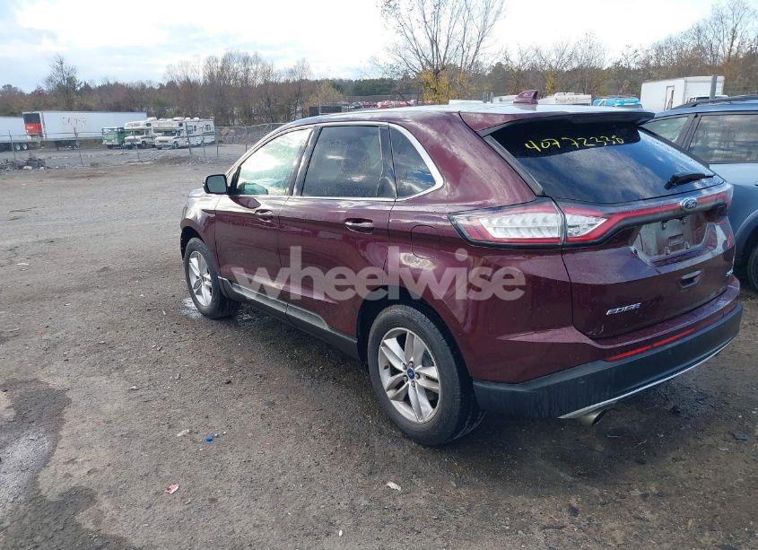 Photo 3 of 2017 Ford Edge SEL (VIN 2FMPK4J90HBB42285)