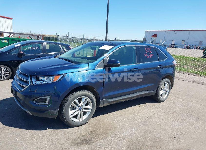 Photo 2 of 2017 Ford Edge SEL (VIN 2FMPK4J91HBB04581)