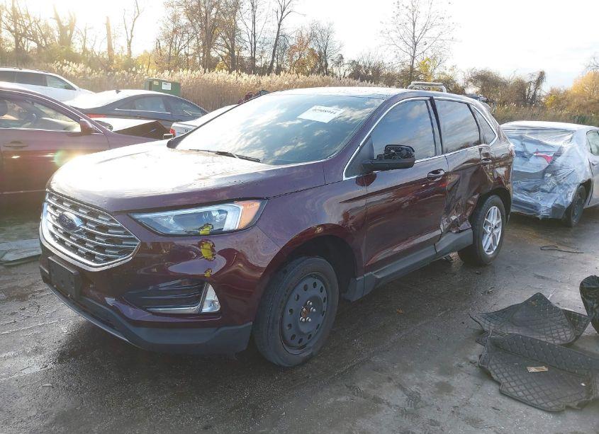 Photo 2 of 2022 Ford Edge SEL (VIN 2FMPK4J91NBB08786)