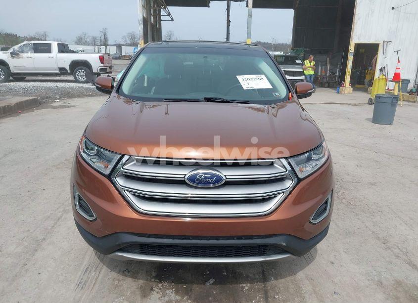 Photo 13 of 2017 Ford Edge SEL (VIN 2FMPK4J92HBB18988)