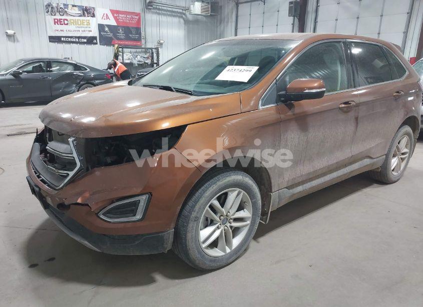 Photo 2 of 2017 Ford Edge SEL (VIN 2FMPK4J92HBC49399)