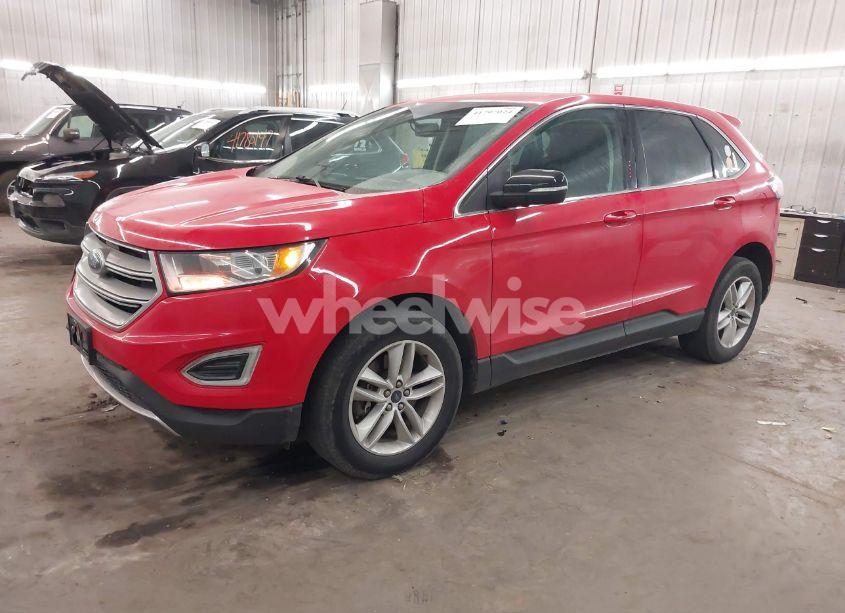 Photo 2 of 2017 Ford Edge SEL (VIN 2FMPK4J93HBB43379)