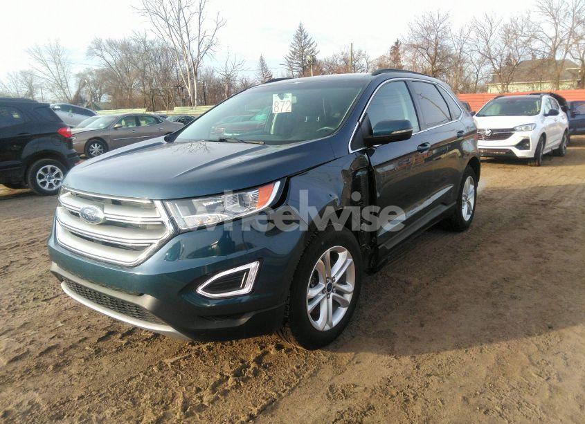Photo 2 of 2016 Ford Edge SEL (VIN 2FMPK4J94GBB93240)