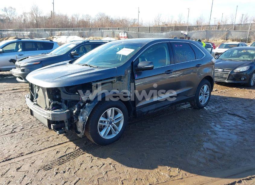 Photo 2 of 2017 Ford Edge SEL (VIN 2FMPK4J94HBB45836)