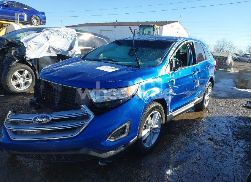 Photo 2 of 2018 Ford Edge SEL (VIN 2FMPK4J94JBB31473)