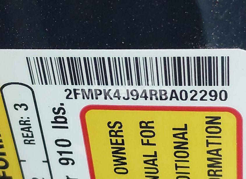 Photo 9 of 2024 Ford Edge SEL (VIN 2FMPK4J94RBA02290)