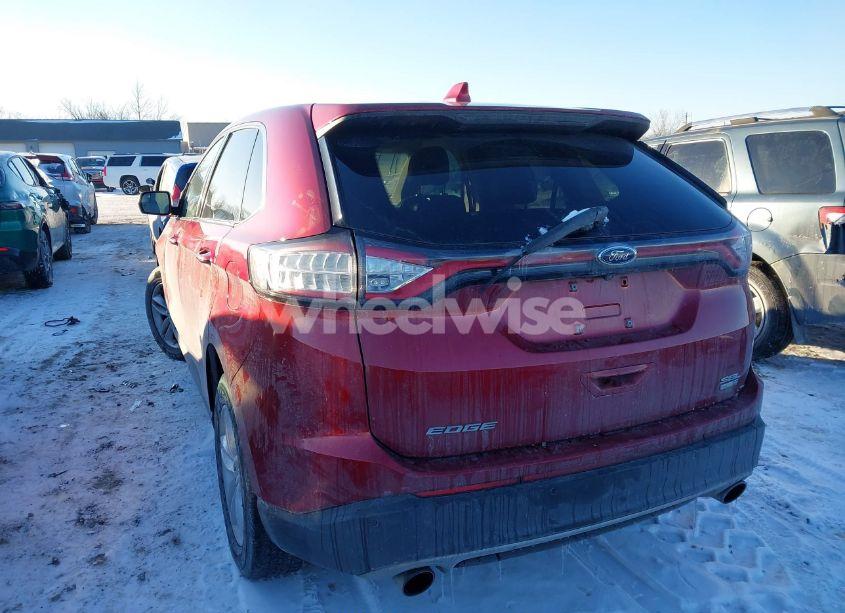 Photo 3 of 2016 Ford Edge SEL (VIN 2FMPK4J95GBB59999)