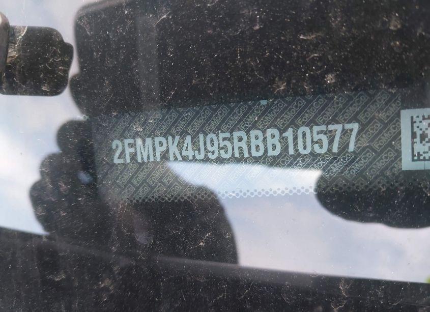 Photo 9 of 2024 Ford Edge SEL (VIN 2FMPK4J95RBB10577)