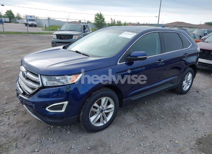 Photo 2 of 2016 Ford Edge SEL (VIN 2FMPK4J96GBB82448)