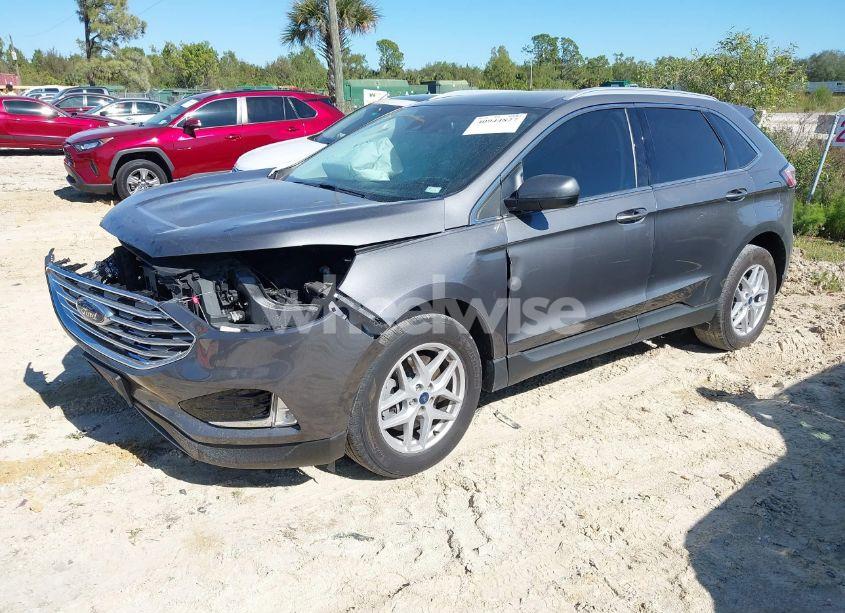 Photo 2 of 2021 Ford Edge SEL (VIN 2FMPK4J96MBA05670)