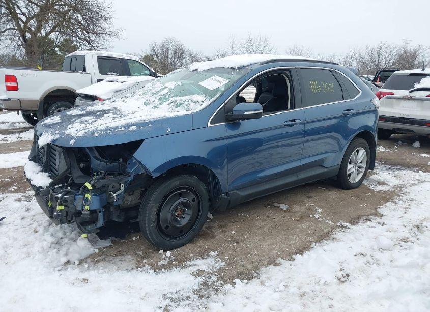 Photo 2 of 2018 Ford Edge SEL (VIN 2FMPK4J97JBB52527)