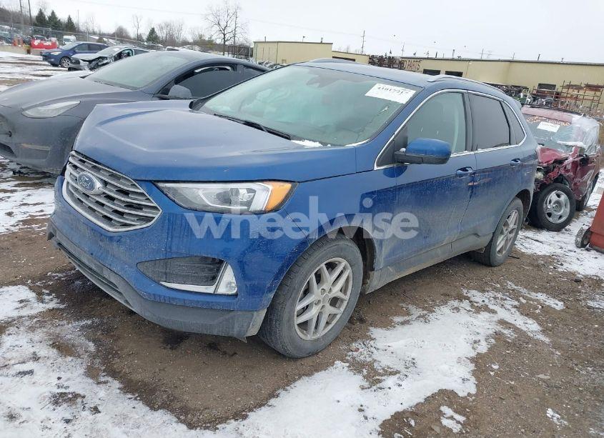 Photo 2 of 2022 Ford Edge SEL (VIN 2FMPK4J97NBA08353)