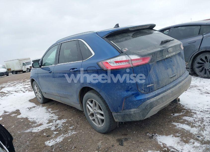 Photo 3 of 2022 Ford Edge SEL (VIN 2FMPK4J97NBA08353)