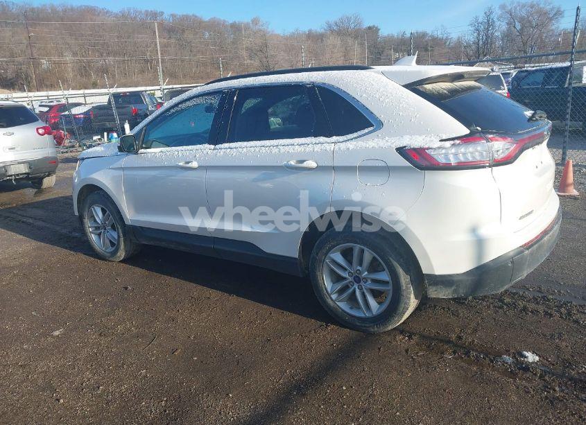 Photo 3 of 2017 Ford Edge SEL (VIN 2FMPK4J98HBB19997)